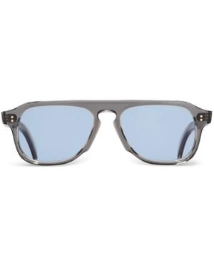Cutler and Gross Pilot-Frame Sunglasses - Blue