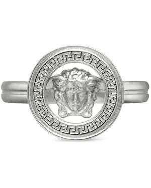 Versace Medusa '95 Embellished Ring - Metallic