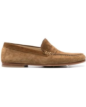 Stuart Weitzman Loafer Aus Wildleder - Braun