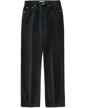 Studio Nicholson Jeans Barra Con Cinque Tasche - Nero