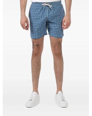 Hartford Short À Imprimé Cachemire - Bleu