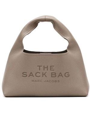 Marc Jacobs The Mini Sack Leather Tote Bag - Metallic