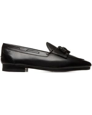 Bally Tassel-Detail Loafers - Black