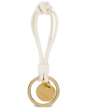 Jil Sander Knot Key Ring - Metallic