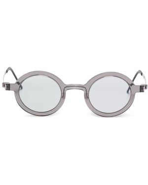 Lindberg Round-Frame Sunglasses - Metallic