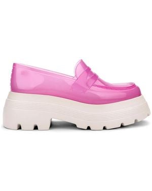 Melissa Royal High Platform Loafers - Pink