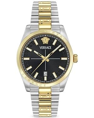 Versace Millennyium Gent 40Mm Watch - Metallic