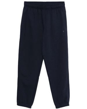 Champion Elasticated-Cuff Track Pants - Blue