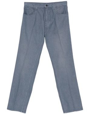 Prada Vaqueros rectos con botones - Azul