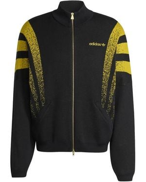 adidas Santiago Loose Fully Fashion Knit Jacket - Black
