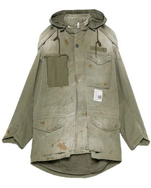 Maison Mihara Yasuhiro Hooded Jacket - Green