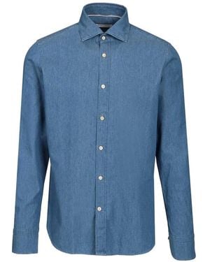 Al Duca d'Aosta Denim Shirt - Blue