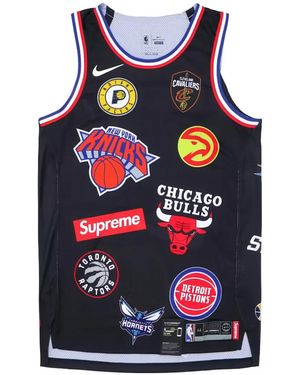 Supreme Camiseta Sin Mangas Con Estampado Gráfico - Azul