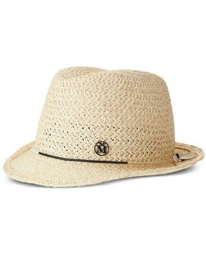 Maison Michel Cappello Trilby Karen - Neutro