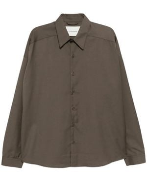 Entire studios Long-Sleeved Shirt - Brown