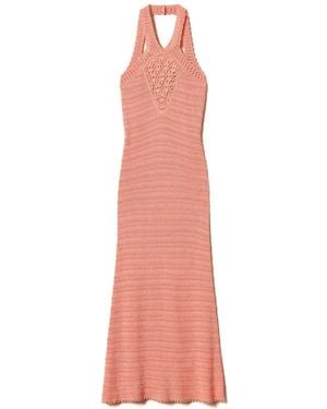 Twinset Maxi Knitted Dress - Pink