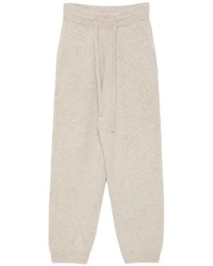 Nanushka Knitted Drawstring Sweatpants - White