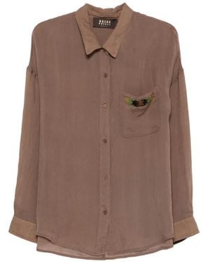 Bazar Deluxe Chest-Pocket Shirt - Brown