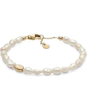 Skagen Armband Mit Süßwasserperlen - Weiß