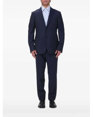 ZEGNA Single-Breasted Suit - Blue