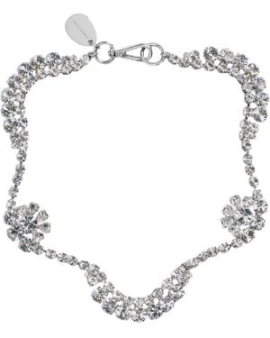 Simone Rocha Crystal Necklace - Metallic