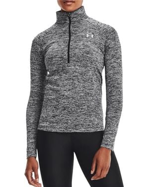Under Armour Tech Twist Zip-Fastening Sweatshirt - Grey