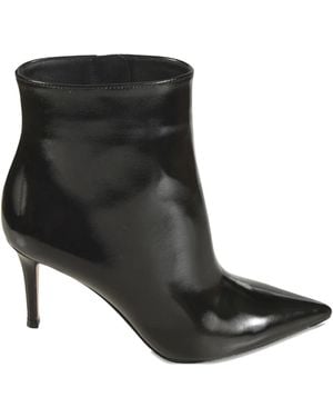 Gianvito Rossi 85mm Pointed-toe Stiletto Boots - ブラック