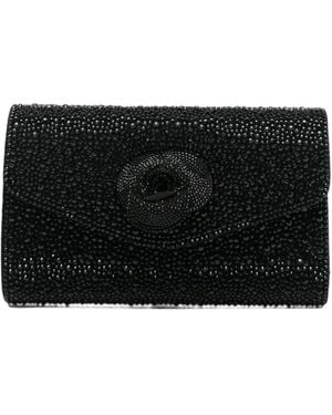 Twentyfourhaitch Asilea Clutch Bag - Black