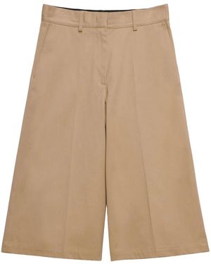 MSGM Bermudas anchas - Neutro