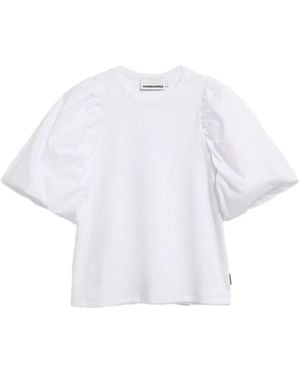 ARMEDANGELS Puff-Sleeve T-Shirt - White