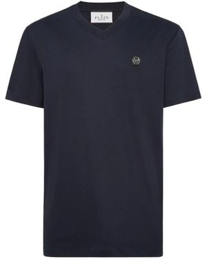 Philipp Plein ロゴ Tシャツ - ブルー