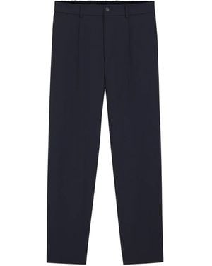 BOSS Button Pleated Pants - Blue