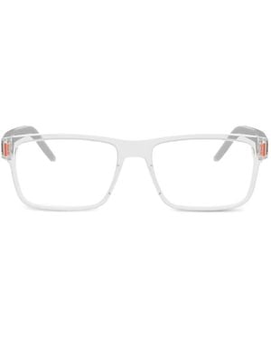 Tag Heuer Brille Mit Eckigem Gestell - Natur