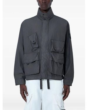 Stone Island Ripstop Utility Jacket - Blue