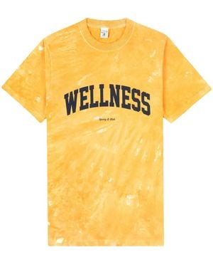 Sporty & Rich Wellness Ivy T-Shirt - Yellow