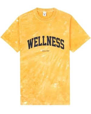 Sporty & Rich Wellness Ivy T-Shirt - Yellow