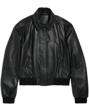 Balenciaga Collared Jacket - Black
