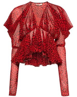 KHAITE Tylar Top - Red