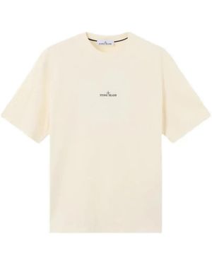 Stone Island 2100001 Organic Cotton Jersey T-Shirt - White