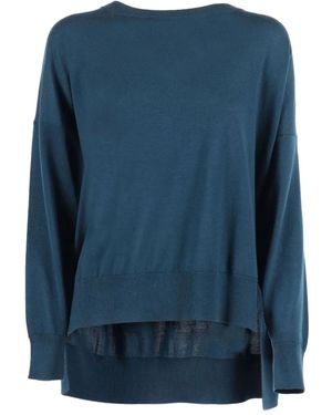 FILIPPO DE LAURENTIIS Long-Sleeved Jumper - Blue