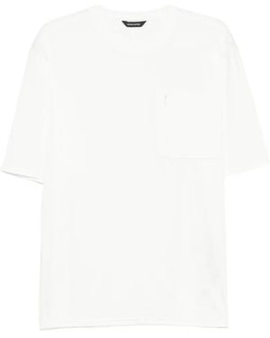 Hiking Patrol Zip-Pocket T-Shirt - White