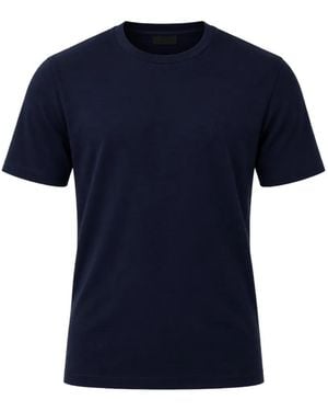 MC2 Saint Barth T-Shirt Met Geborduurd Logo - Blauw