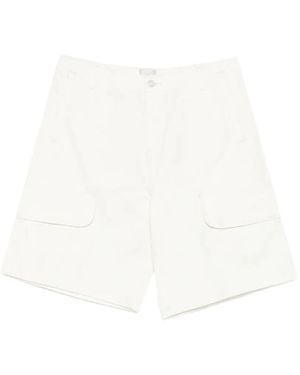 Arte' Cargo-Pocket Shorts - White