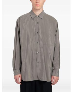 Ssstein Down Pat Oversized Shirt - Grey