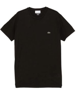 Lacoste Cotton T-Shirt - Black