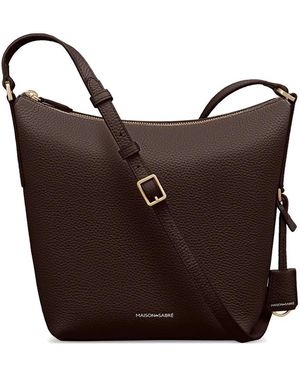 Maison De Sabre The Zipped Bucket Bag - Brown