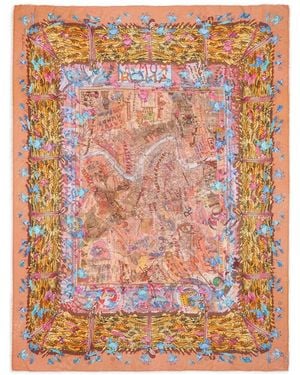 Faliero Sarti X Paolo Fuimi Roma Scarf - Pink