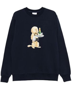 Drole de Monsieur スウェットシャツ - ブルー
