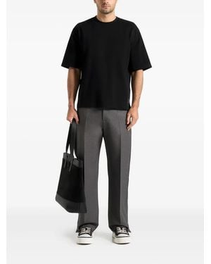 Manière De Voir Paul Crew-Neck T-Shirt - Black