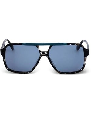 adidas Gafas De Sol Con Montura Geométrica - Azul